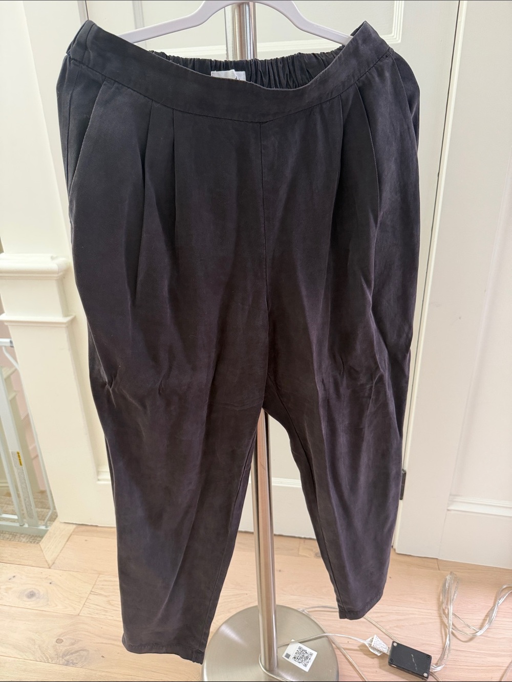 Bella Dahl Black Relaxed Trousers